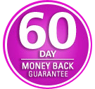 100% money back within 60 days